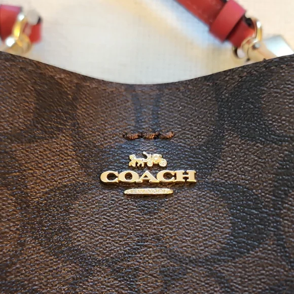 Coach Mini Town Bucket Crossbody Bag With Gold Hangtag. NWOT. H21292-C7269 - Picture 12 of 15